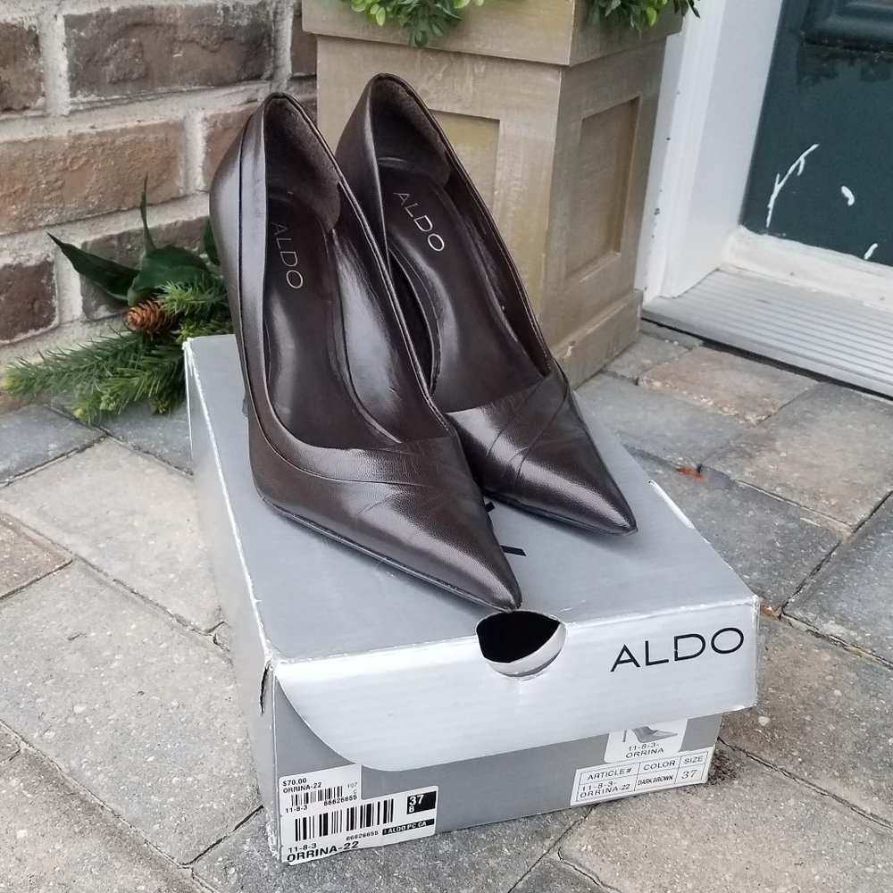 Aldo Brown Heels - Picture 4 of 14